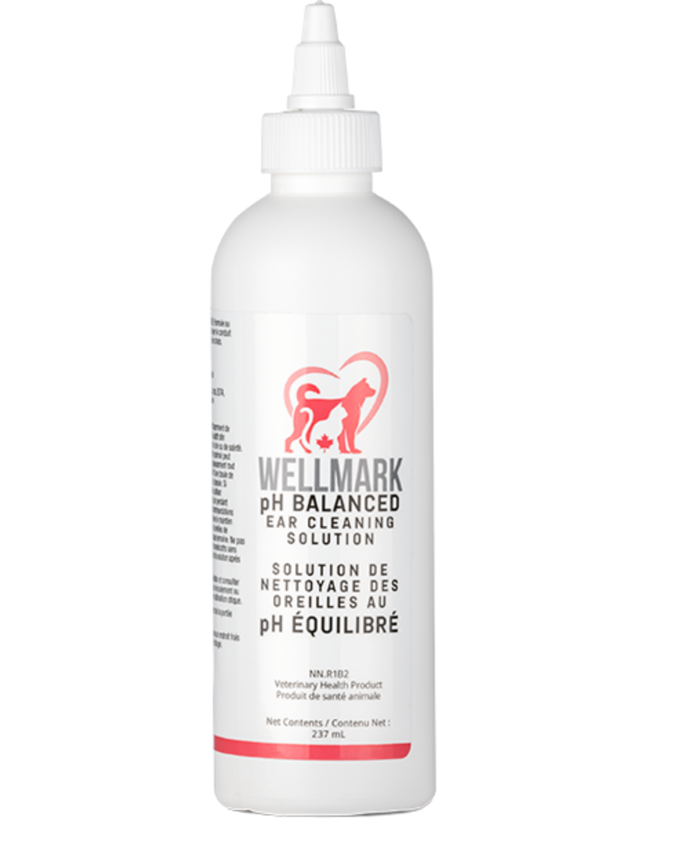 Wellmark Dog/Cat pH Balanced Ear Cleaning Solution 237ml
