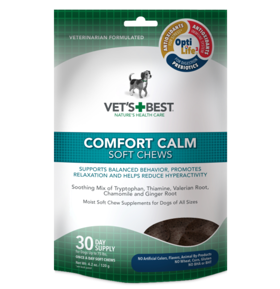 Vet's Best Dog Comfort Calm Soft Chews 30 ct
