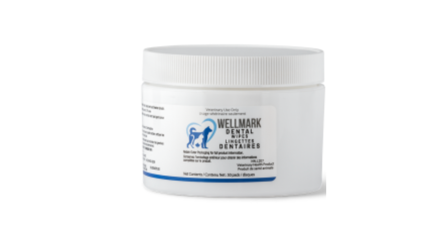 Wellmark Dog/Cat Dental Wipes 50ct