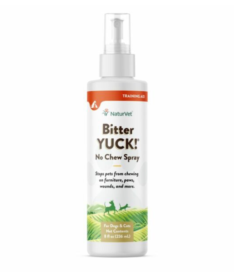 NaturVet Bitter Yuck No Chew Spray 8OZ