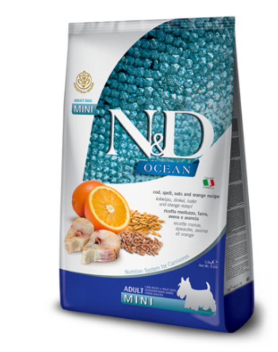 FARMINA ND Dog Ancestral Grain Ocean Cod MINI 2.5kg