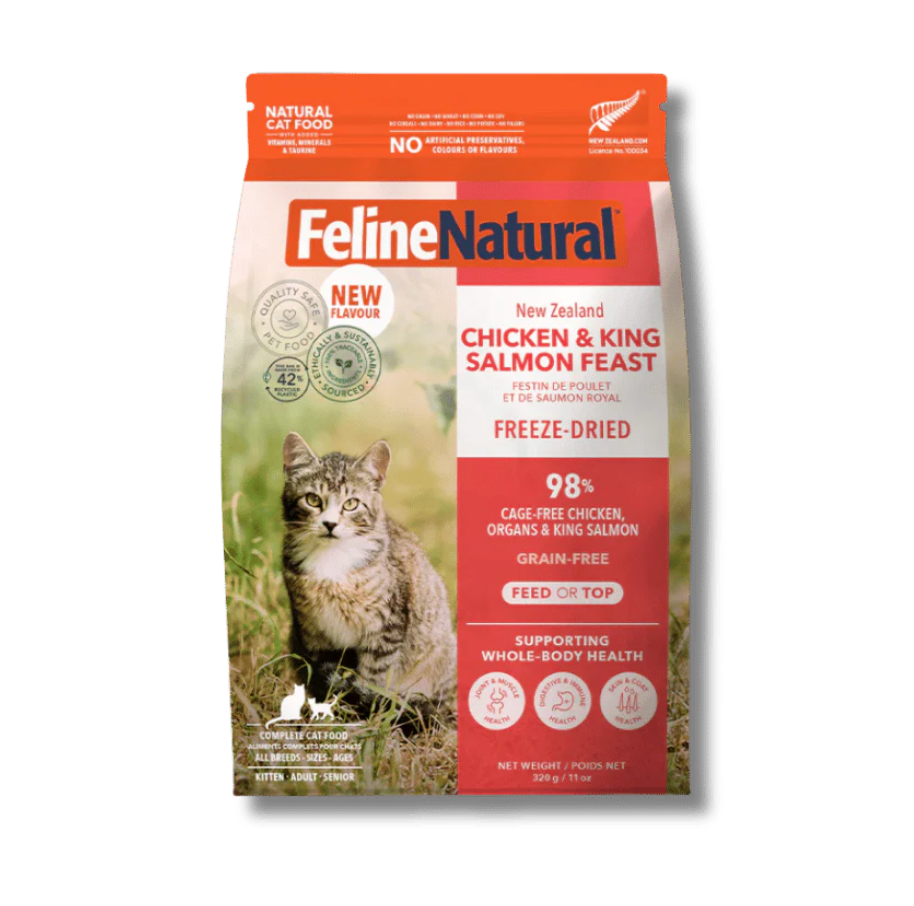 K9 Feline Natural - Freeze-Dried - Chicken & Salmon Feast