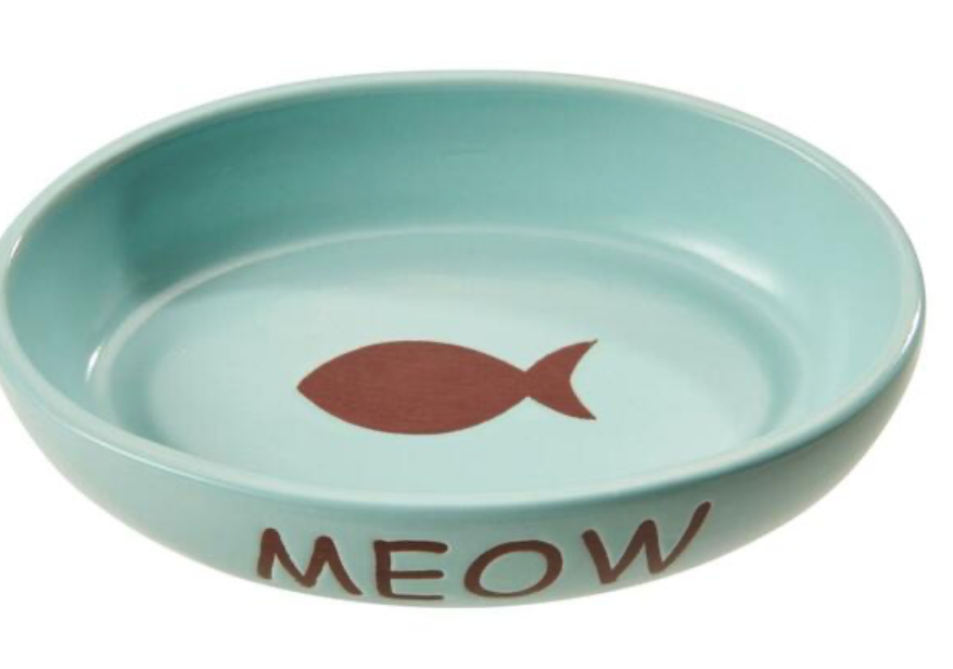Dish Oval Blue 6" | Cat
