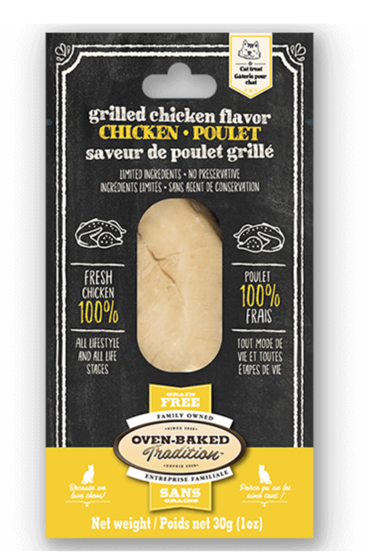 Oven-Baked Tradition Cat Fillet Grilled Chicken 12/30 g