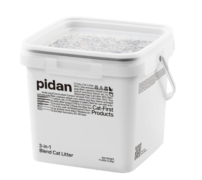 pidan 3-in-1 Blend Cat Litter, Pail | 5.2 kg |