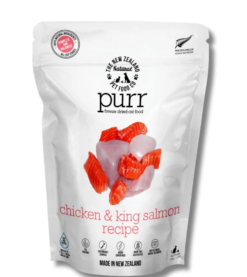 NZ Natural Pet Food Co - Freeze Dried - Food - Purr - Chicken & Salmon