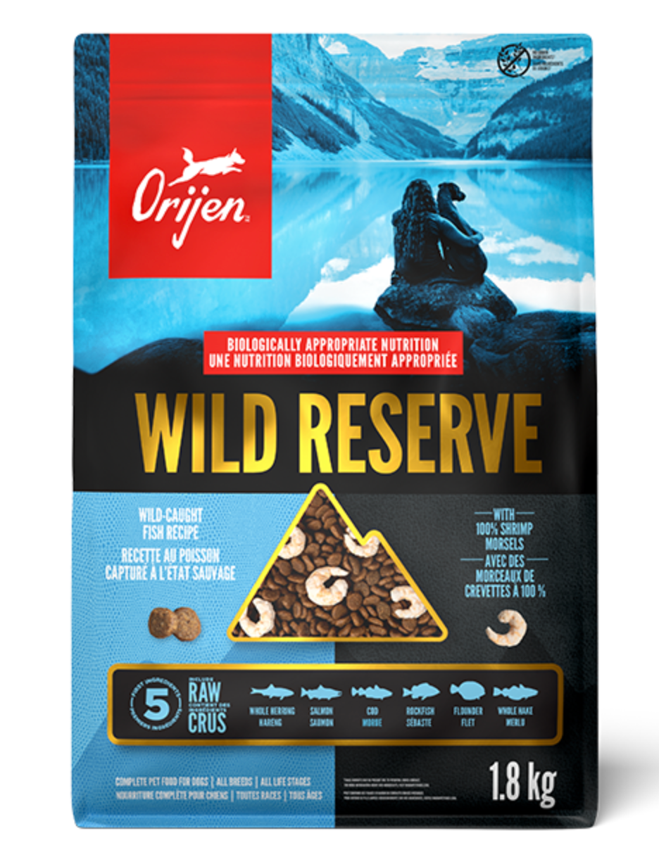 ORIJEN Dog Wild Reserve Fish 1.8 kg
