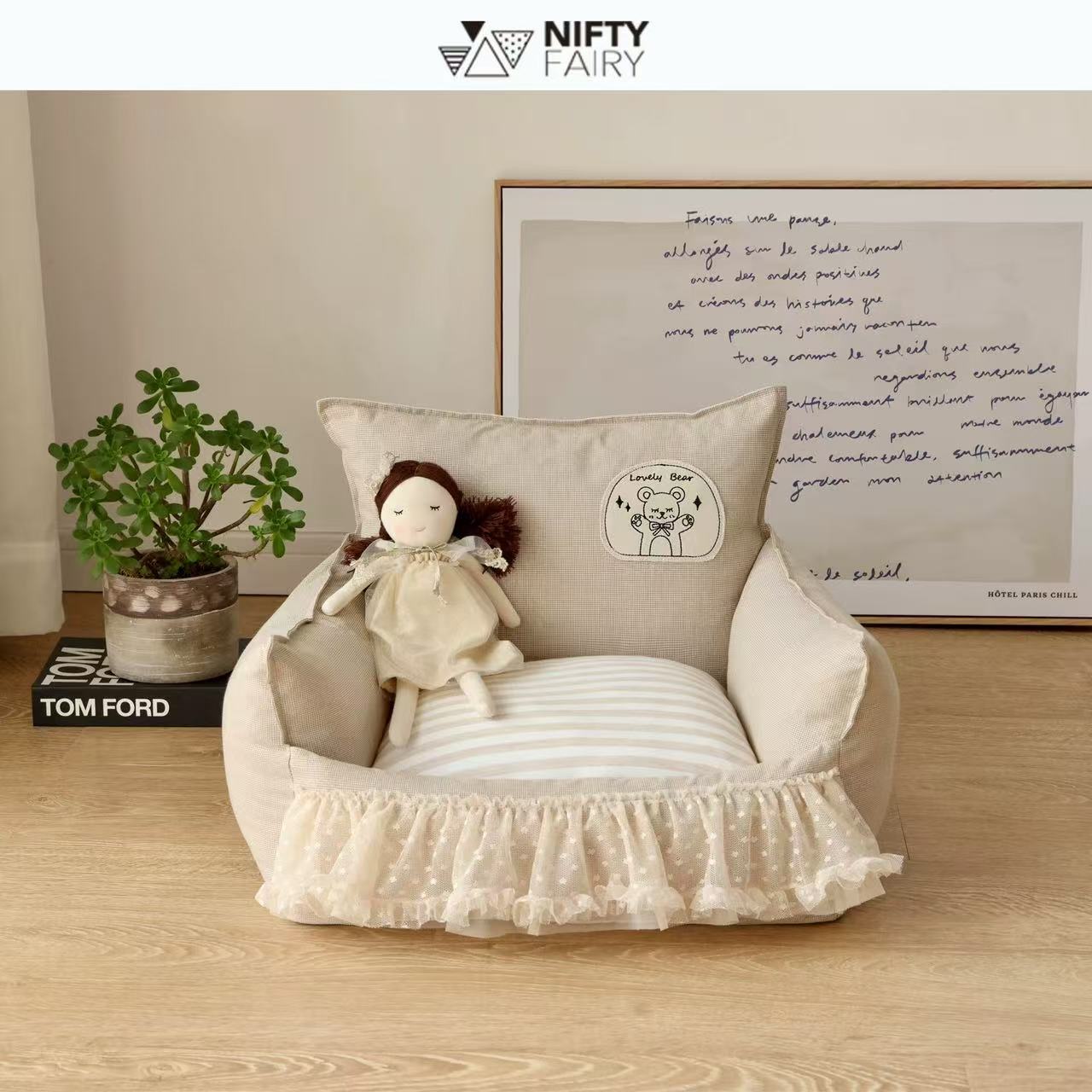 Nifty Fairy White Sofa