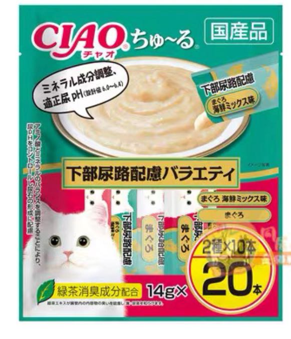 Ciao Urinary Care Cat Stick Treat - Tuna