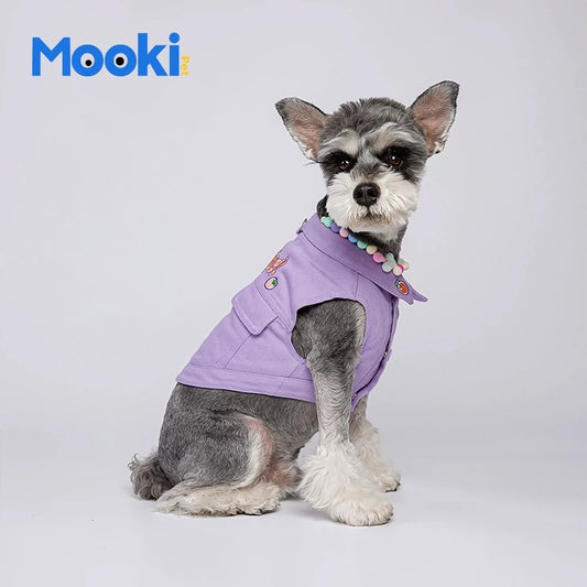 MOOKIPET Purple Demin Jacket