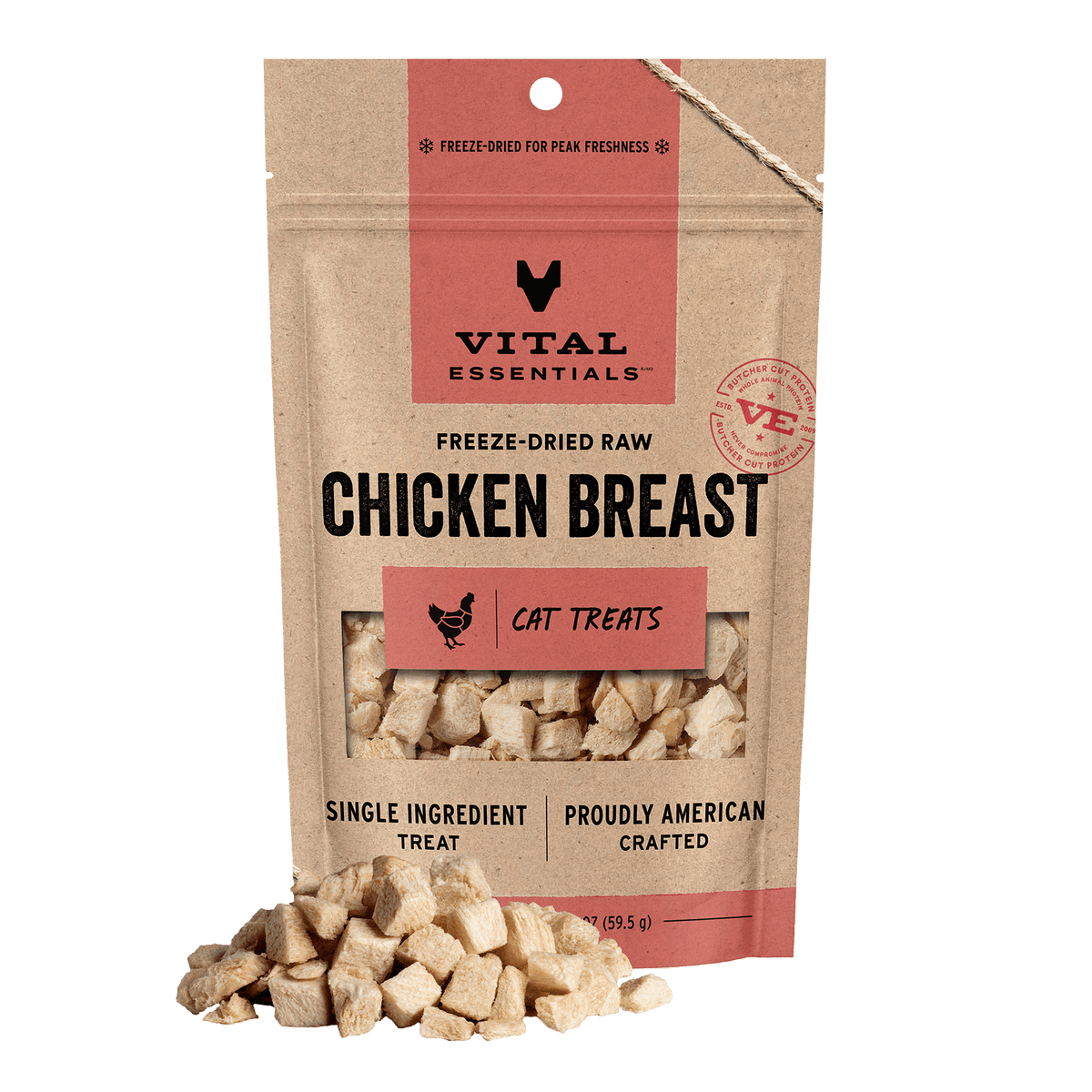 Vital Essentials Chicken Breast 2.1OZ Cat