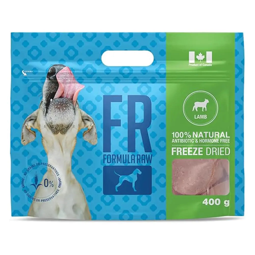 Formula Raw – Canine Freeze Dried Lamb/Agneau – 400g