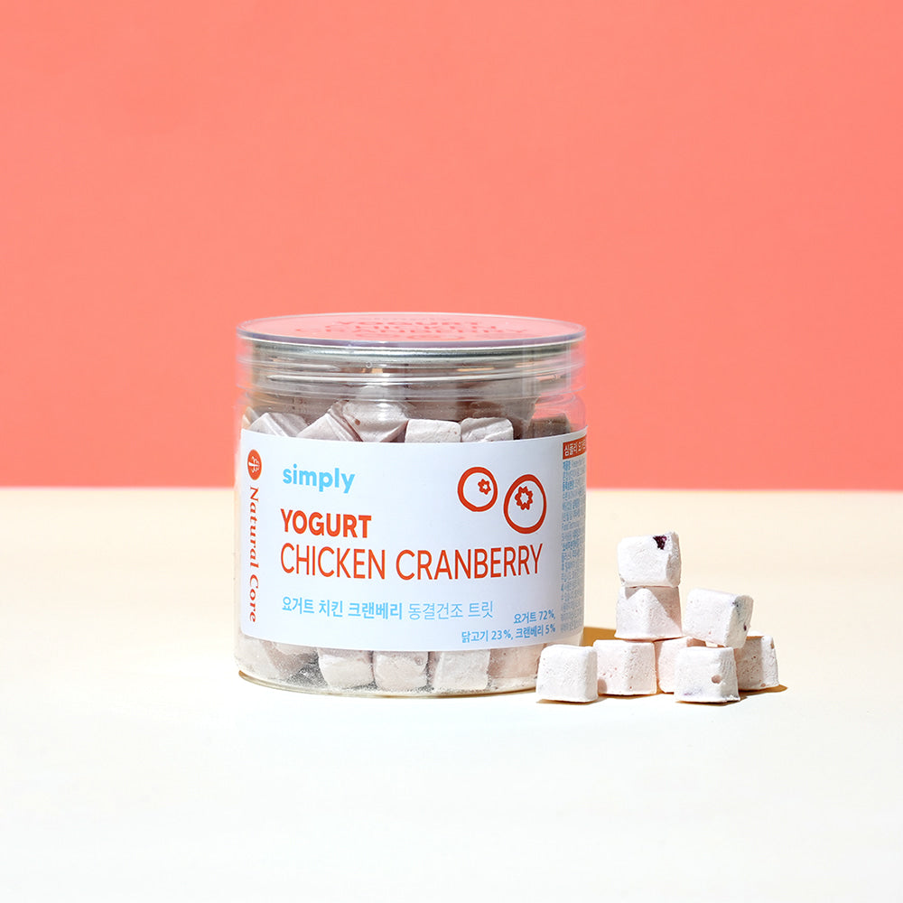 Natural Core Simply Yogurt Chicken Cranberry Freeze-Dried Treats