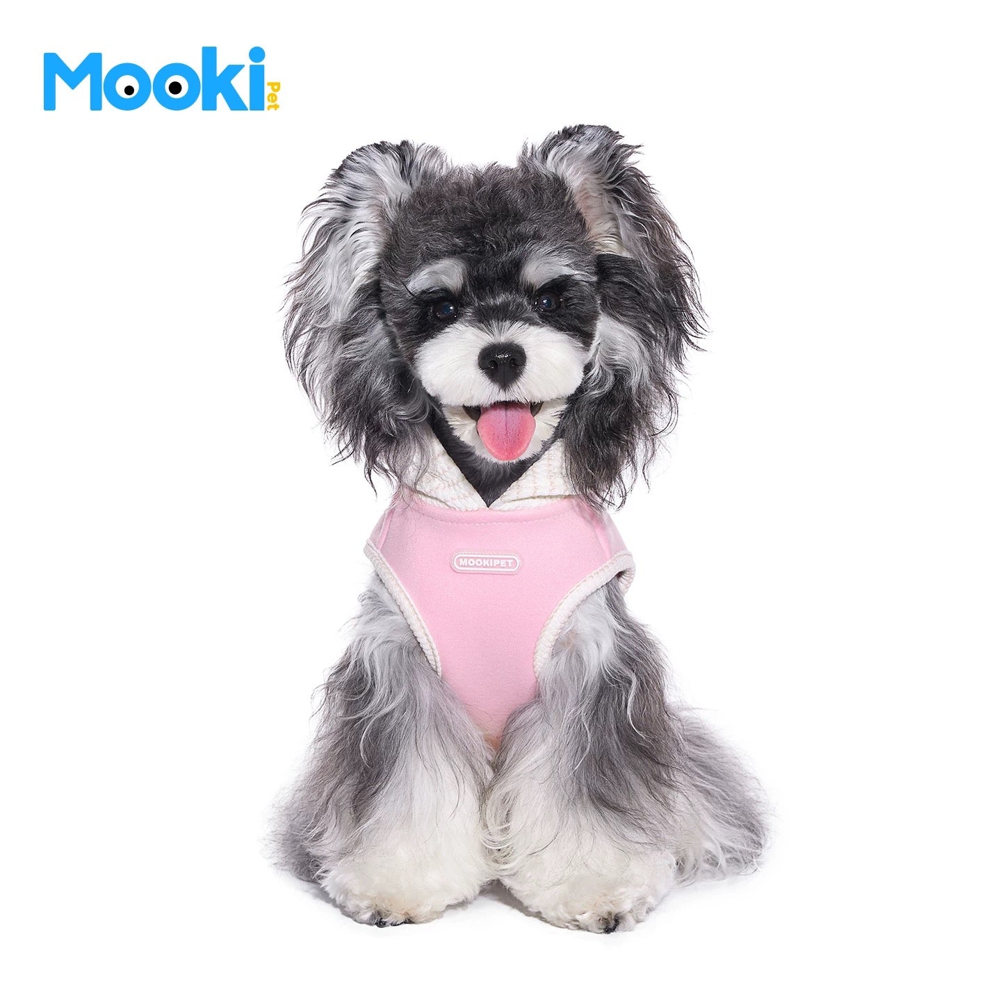 MOOKI PET Pink Hooded Vest