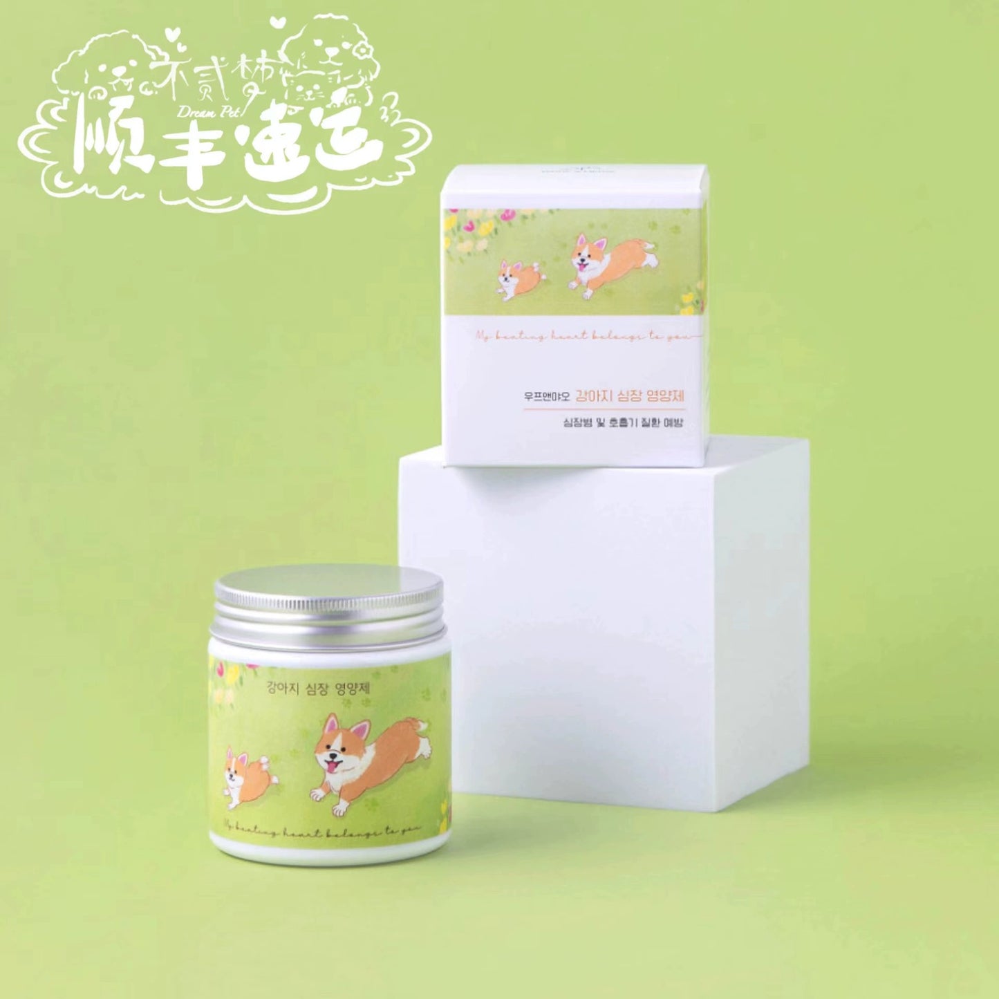 WOOFMEOW Cardiovascular Health Support Supplement for Dogs