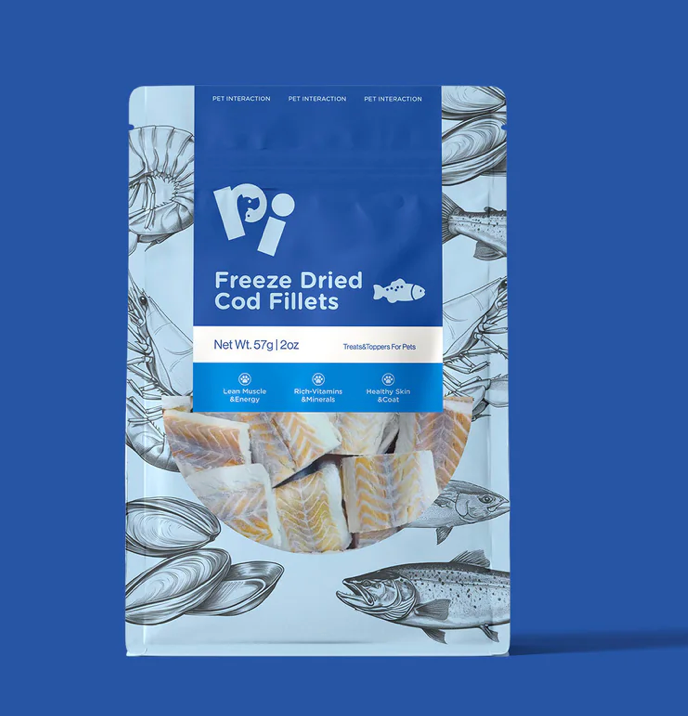 PI Freeze-Dried Cod Fillets 28g