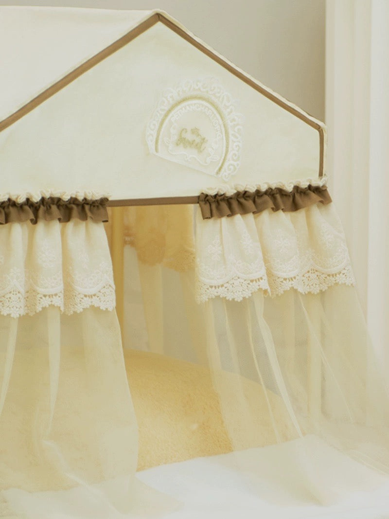 Petman Creamy yellow small tent