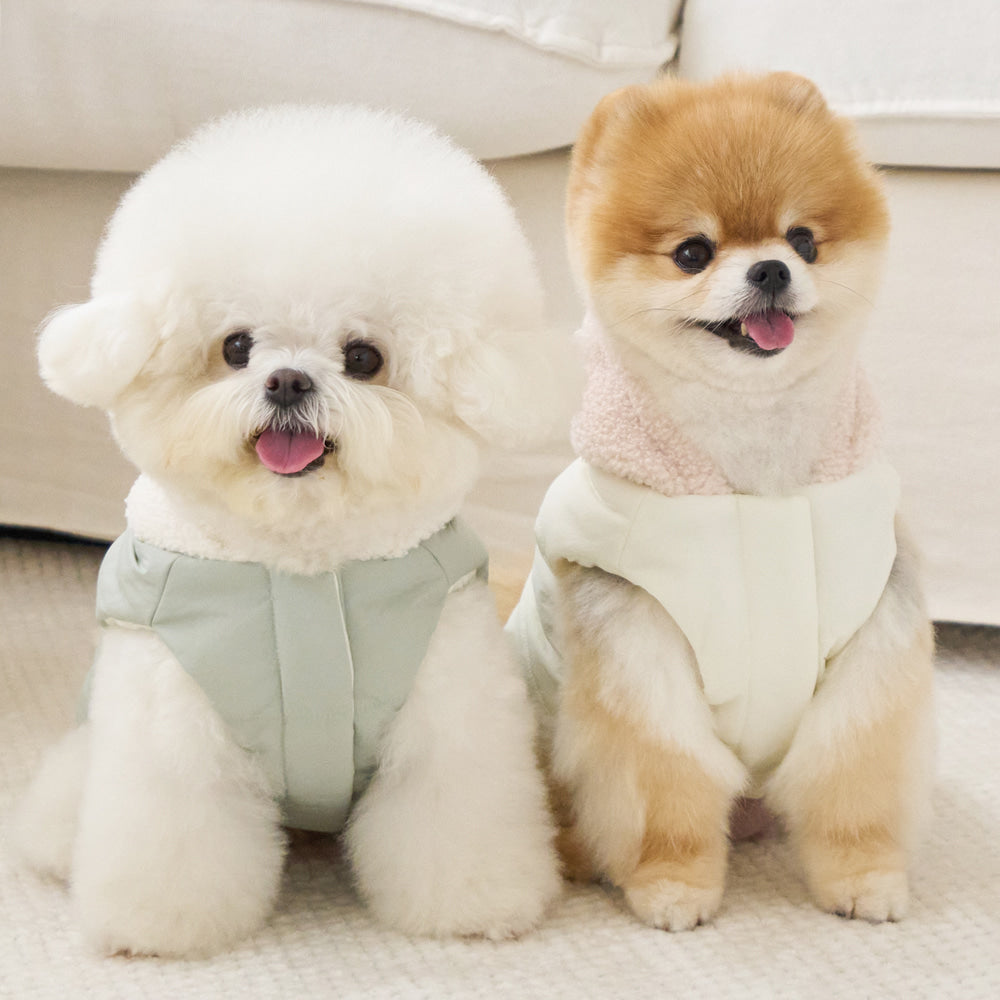 BENNYS Cozy Bear Hooded Dog Puffer Vest