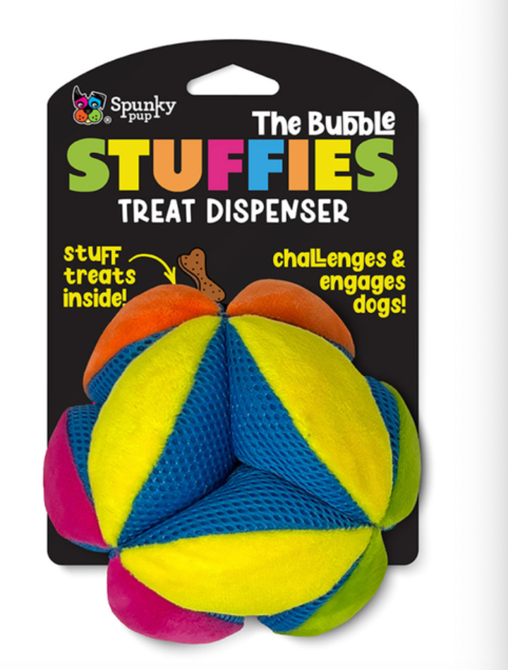 SPUNKY PUP Stuffies Treat Dispensing The Bubble