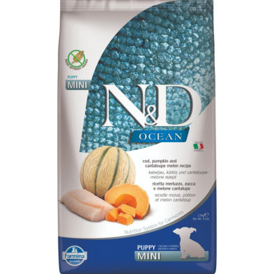 FARMINA ND OCEAN Puppy Cod, Pumpkin & Cantaloupe Mini 2.5kg