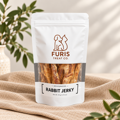 Furis Treat Co. Dehydrated Rabbit Jerky — 50 g