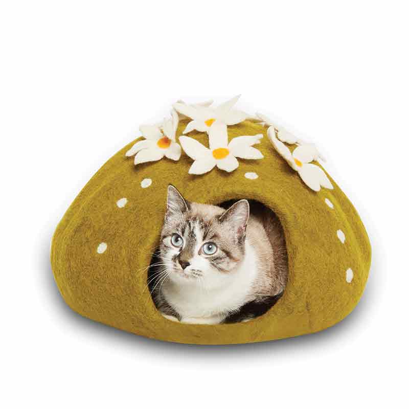 Dharma Dog Karma Cat Wool Cat Cave