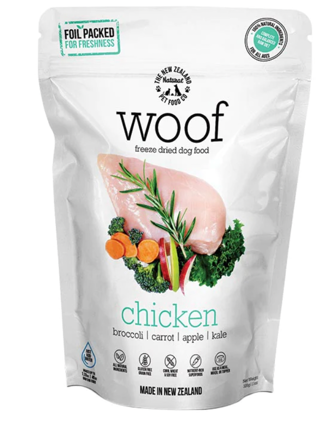 Woof - Dog - Freeze Dried- Chicken