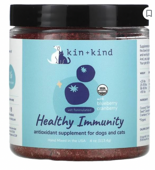 KIN+KIND Organic Coconut, Blueberry, Cranberry Healthy Immunity