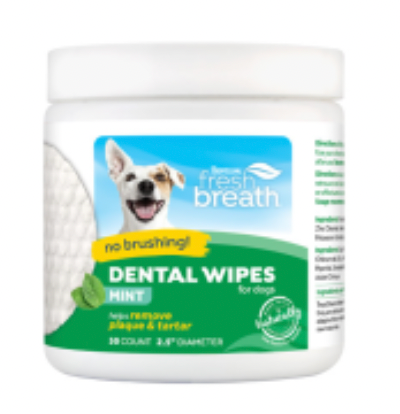 TropiClean -Fresh Breath -Dental Wipes 50 ct