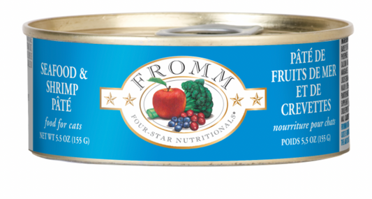 Fromm Cat Four-Star Seafood & Shrimp Pate