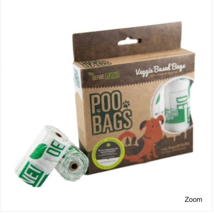 DEFINE Planet POO BAGS Veggie(Compostable) 8 PK (104ct)