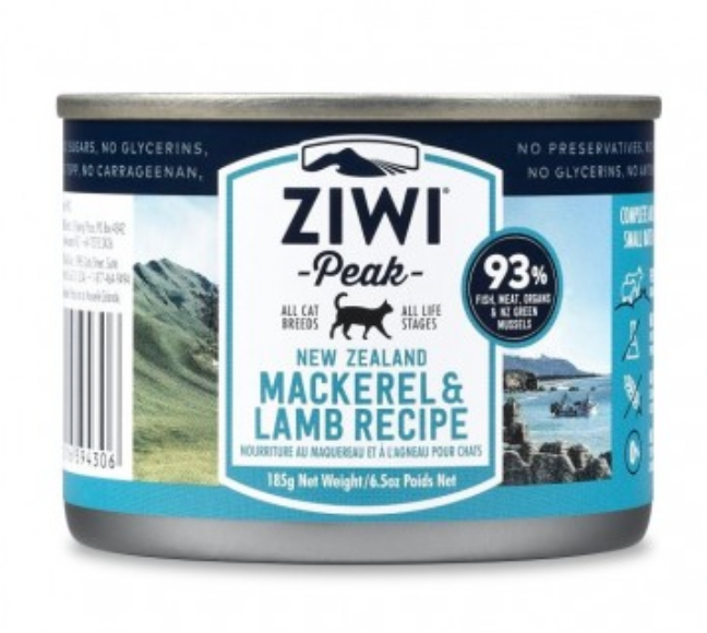 ZIWI Peak Cat Mackerel and Lamb
