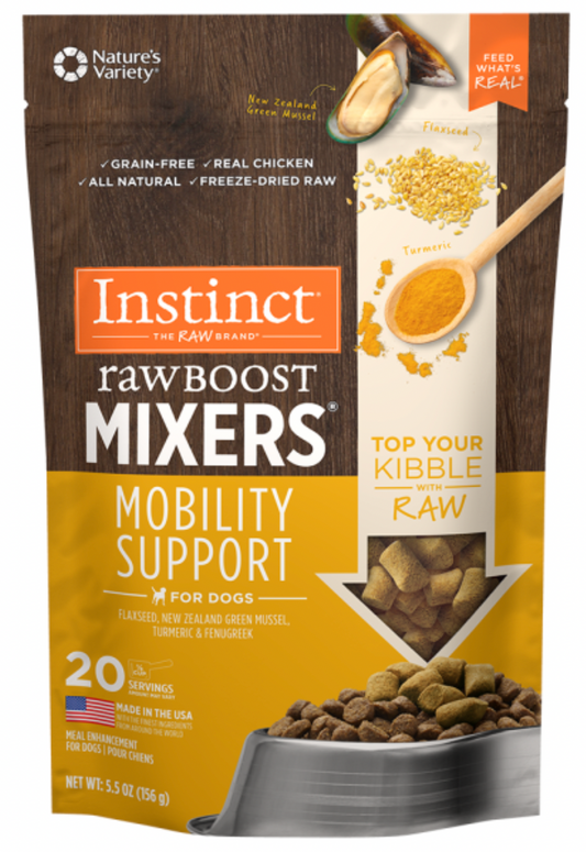 Instinct Dog Raw Boost FD Mixers Mobility Support