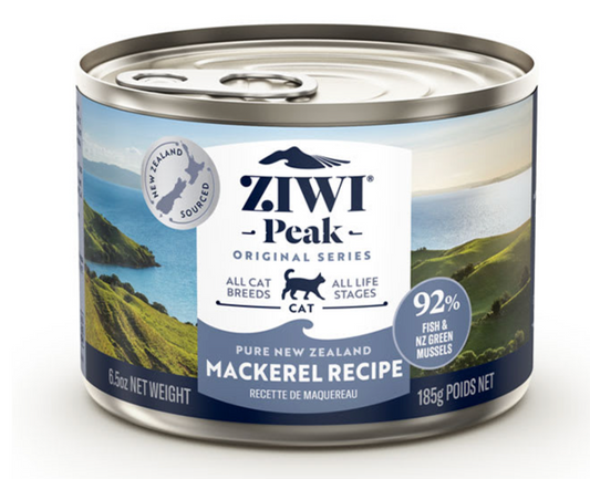 ZIWI Peak Cat Mackerel 12/6.5 oz Cans
