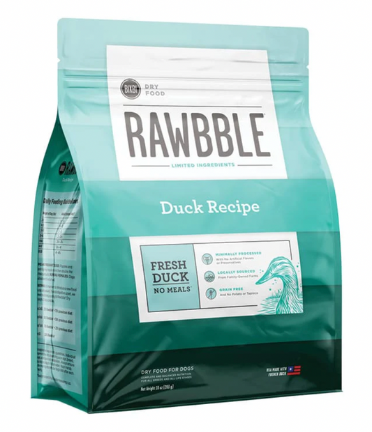 BIXBI - Dry Food for Dog- Rawbble - Duck