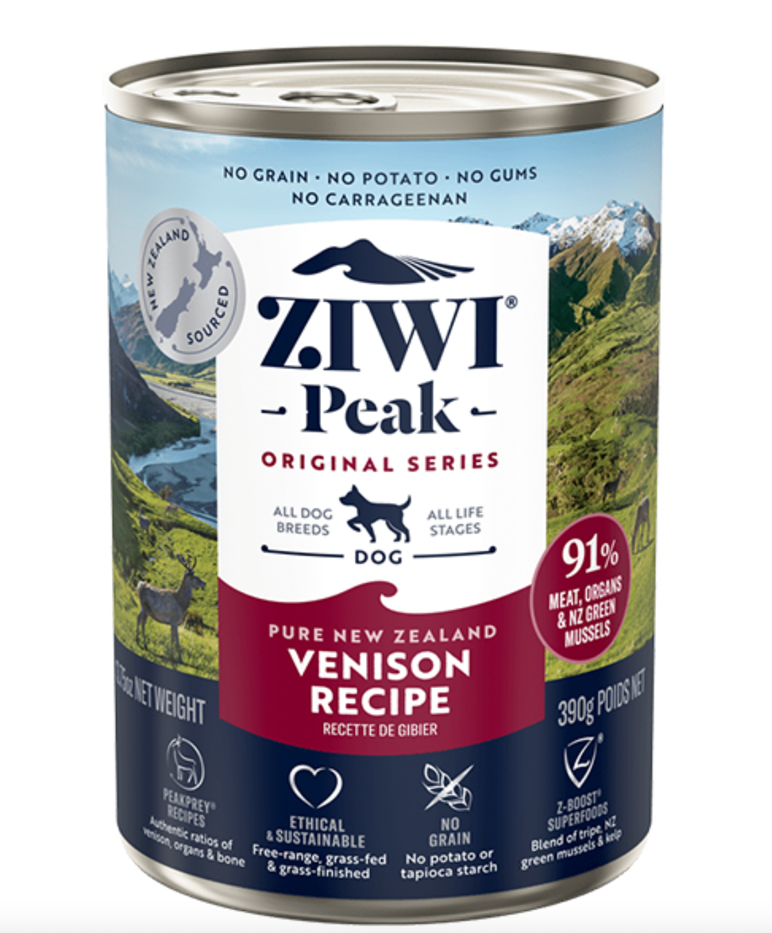 ZIWI Peak Dog Venison