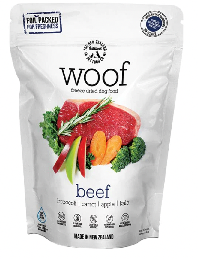 Woof - Dog - Freeze Dried - Beef