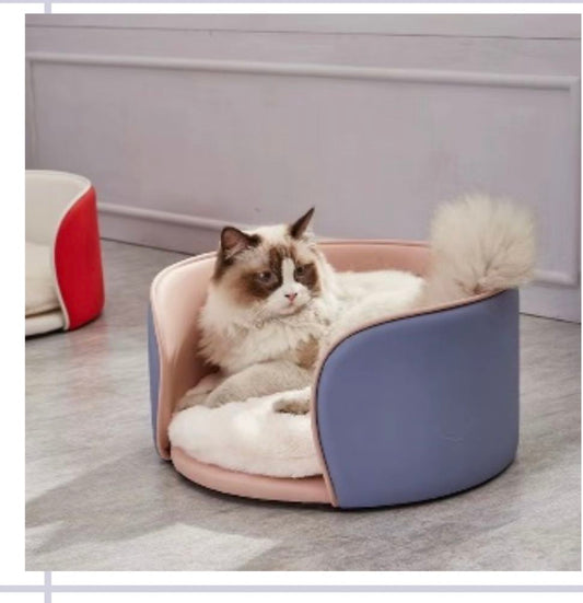 EGAFEI Leather pet bed