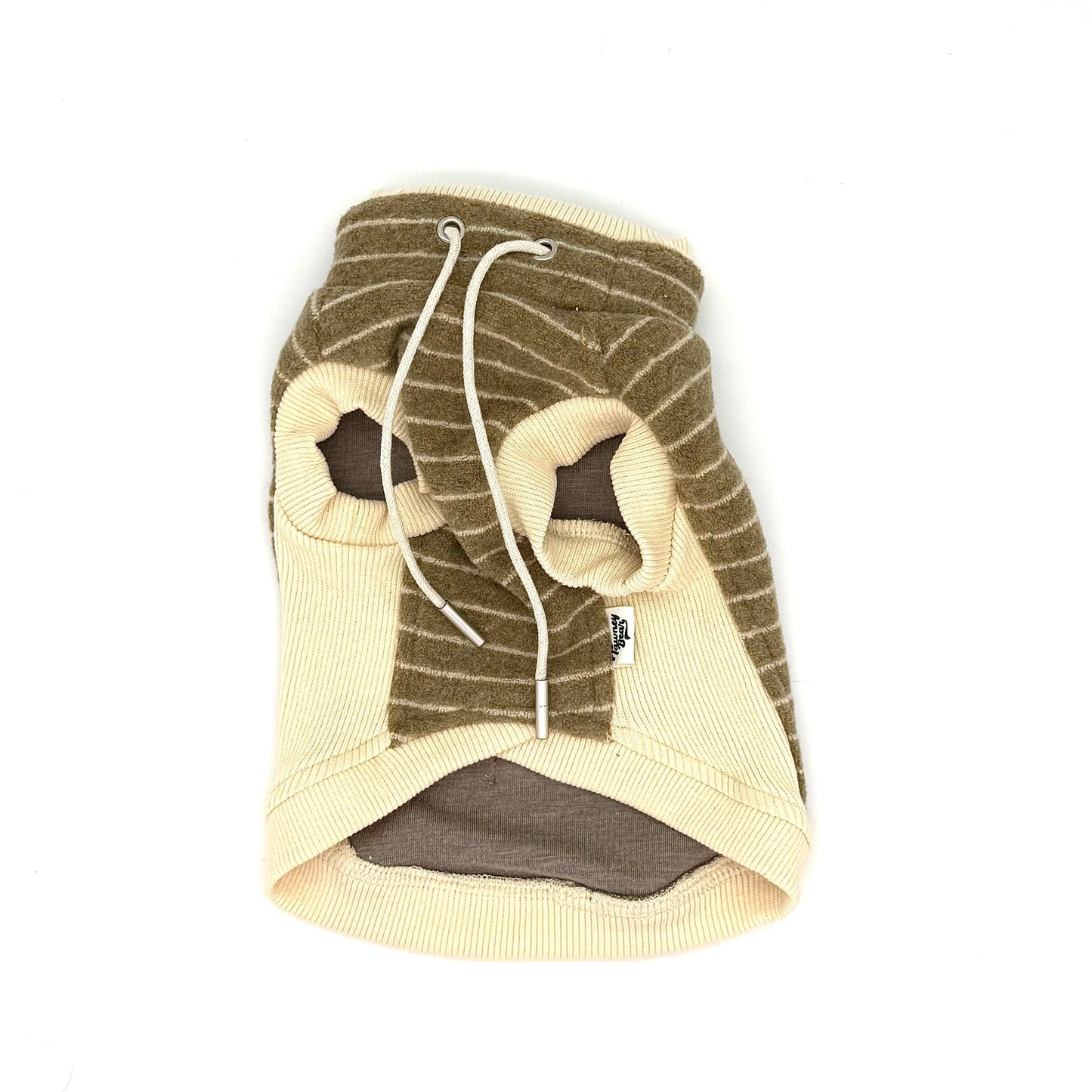 Tauney Bear Striped Knit Dog Sweater clothes