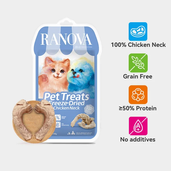 Ranova Freeze-dried Chicken Neck (48g)