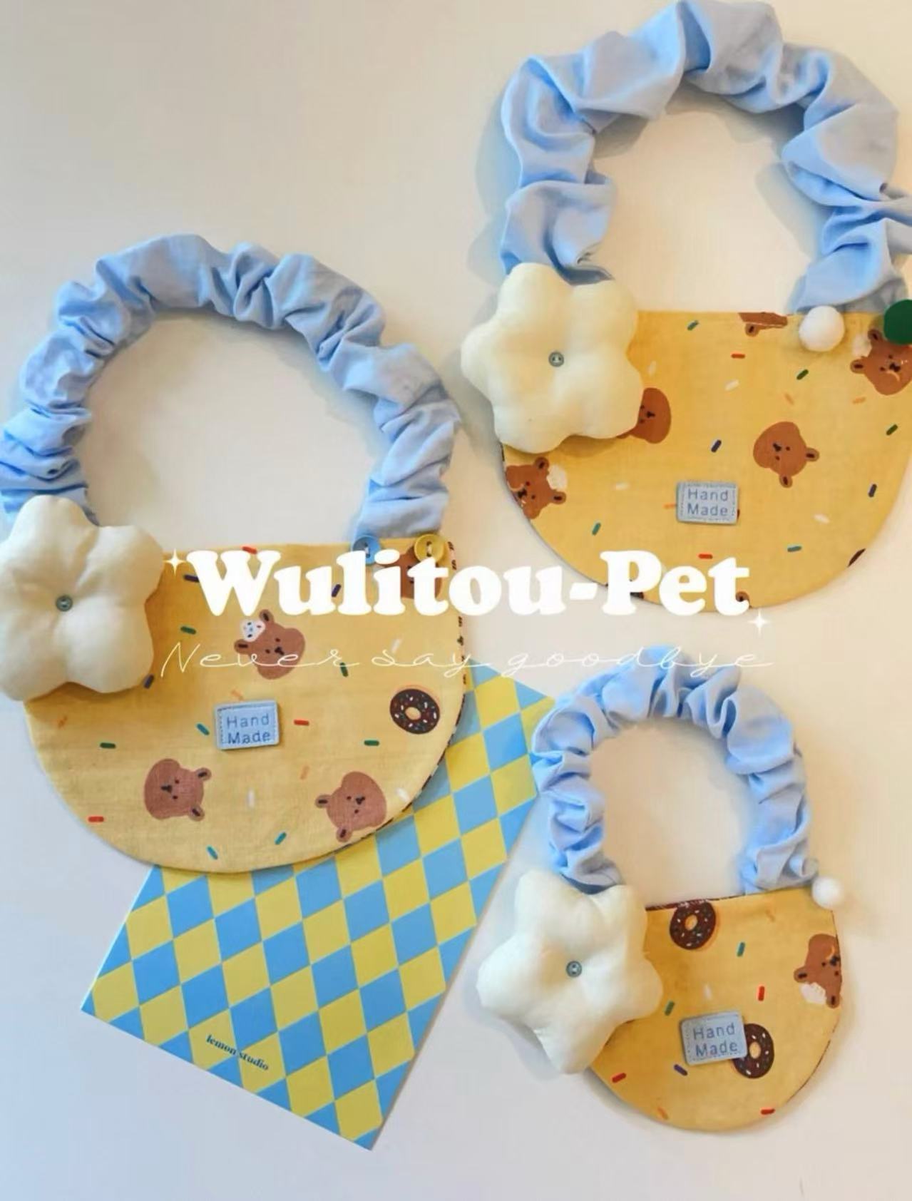 Wulitou pet bandana- m