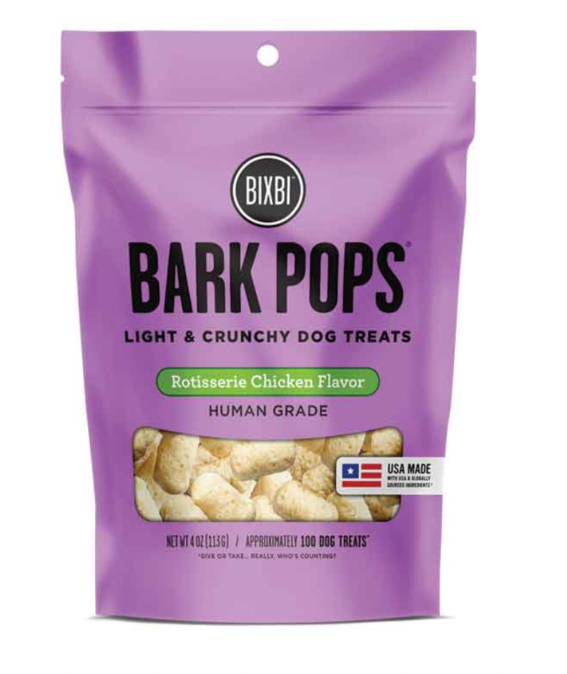 BIXBI - Bark Pops - Light & Crunchy Dog Treats