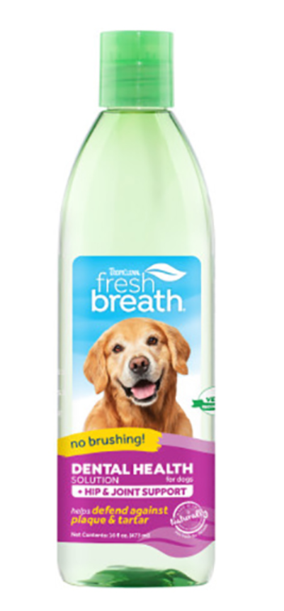 TropiClean - Fresh Breath- Dental Health Solution -Puppy -Hip&Jnt -Digestv