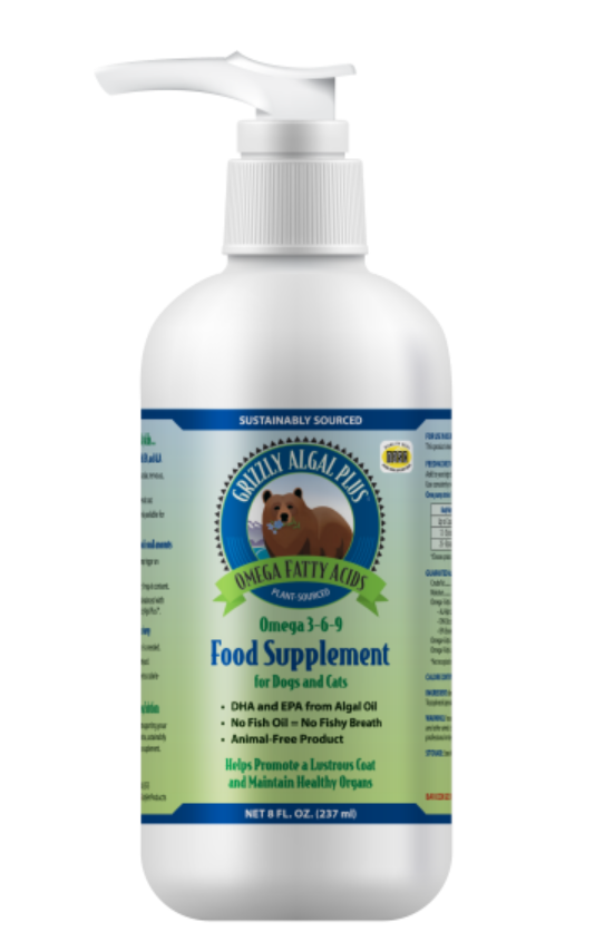 Grizzly- Algal Plus -Oil Liquid Supplement