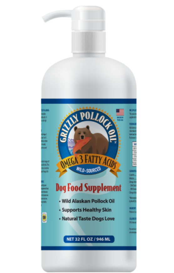 Grizzly-Pollock Oil Liquid Supplement