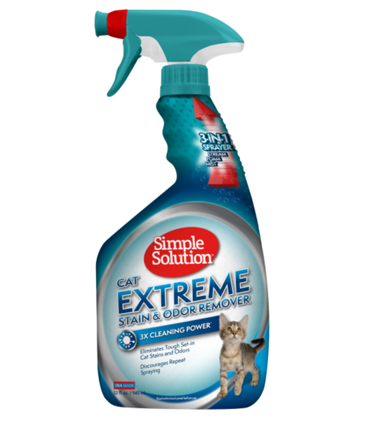 Simple Solution -Extreme Cat Stain & Odor Remover Spray