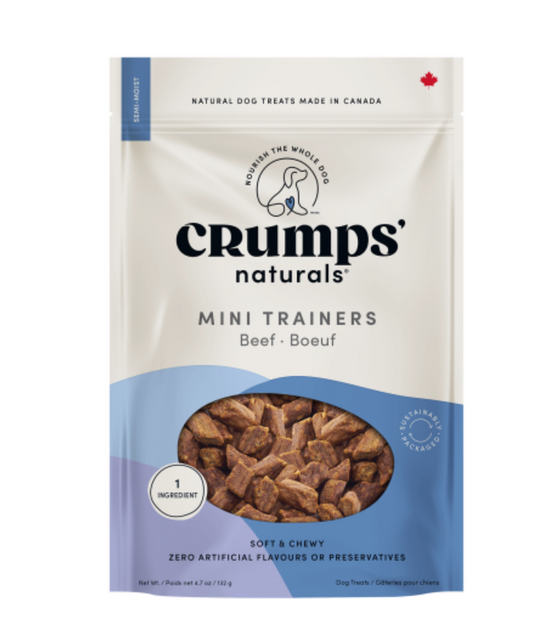 Crumps' Naturals Dog Mini Trainers Semi-moist Beef