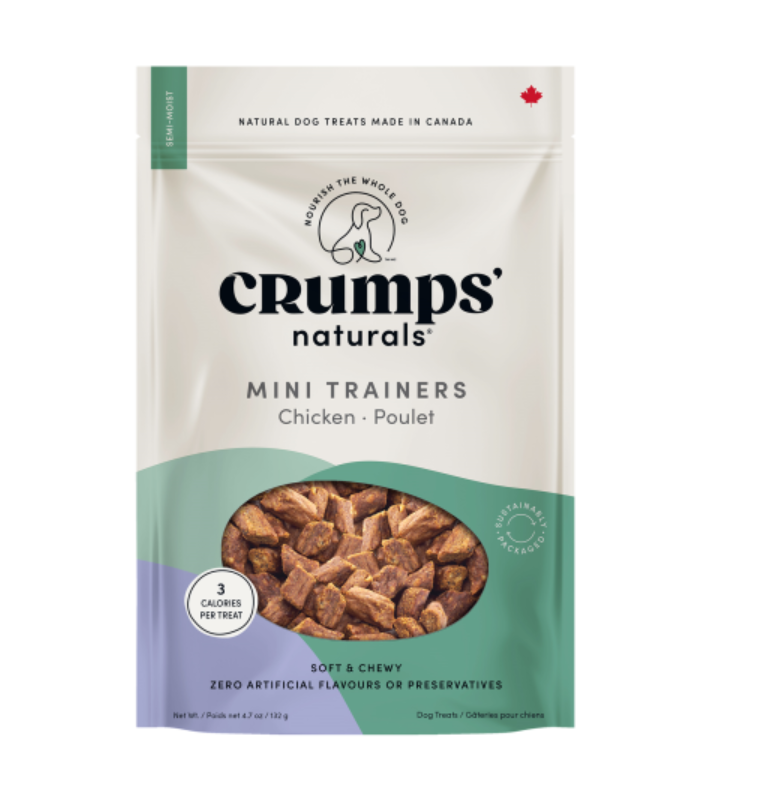 Crumps' Naturals Dog Mini Trainers Semi-moist Chicken