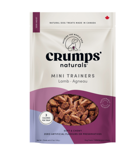 Crumps' Naturals Dog Mini Trainers Semi-Moist Lamb