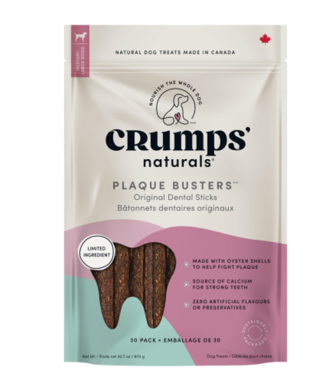 Crumps' Naturals Dog Plaque Busters Original